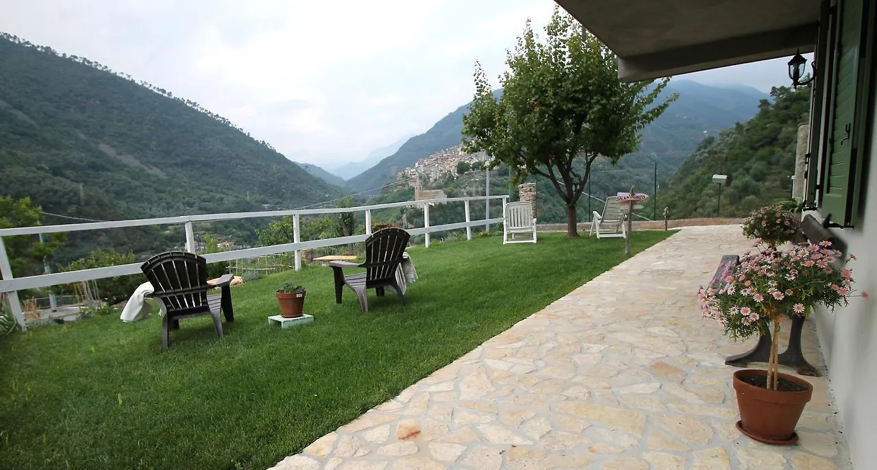 Il Poggio Di Maro' Villa Badalucco Lantgård
